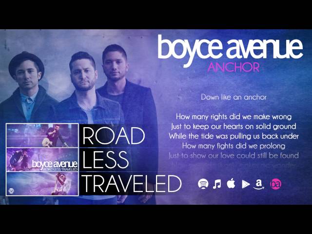 Boyce Avenue - Anchor (Lyric Video)(Original Song) on Spotify & Apple