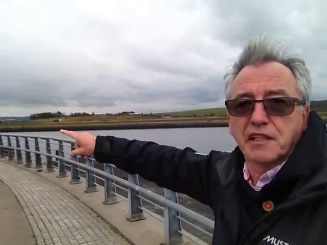 John Brown's Shipyard, Clydebank, Scotland  ( see other River Clyde videos)