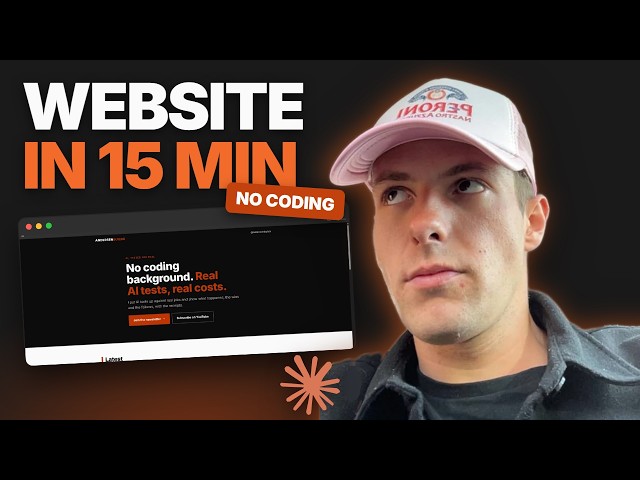 How to Make a Website in 15 Minutes With Claude Code (No Coding)