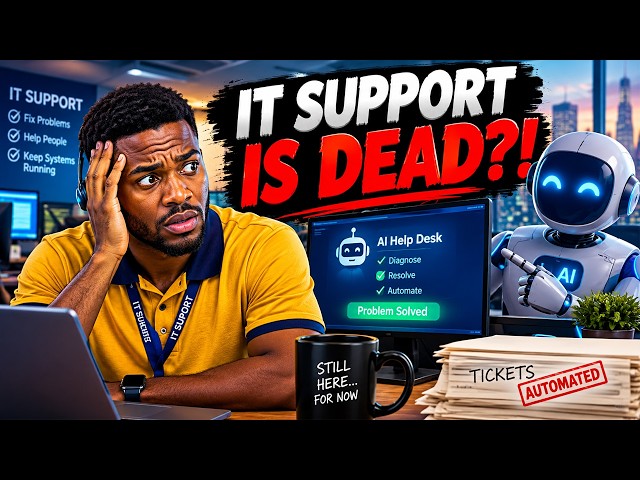 THE LAST IT SUPPORT ENGINEER 💻🤖| When AI Took Over the Help Desk