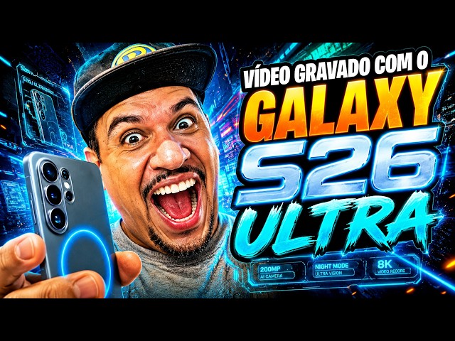 VIDEO RECORDED WITH THE GALAXY S26 ULTRA 😱 ABSURD 4K CAMERA QUALITY!