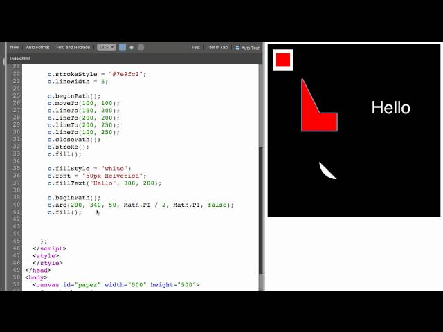 HTML5 Canvas Tutorial