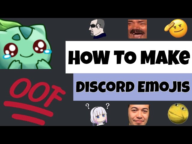 How To Make Discord Emojis - Free Custom Emotes