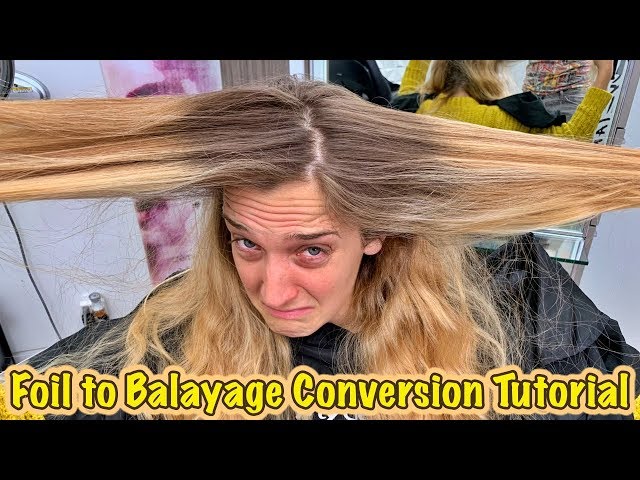 Foil to Balayage Conversion Tutorial