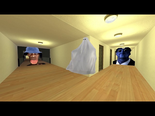 Garry's Mod Secret Level #obungamod1m #nextbots