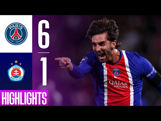 A Successful Return to the Champions League! 🔴🔵 | PSG 6-1