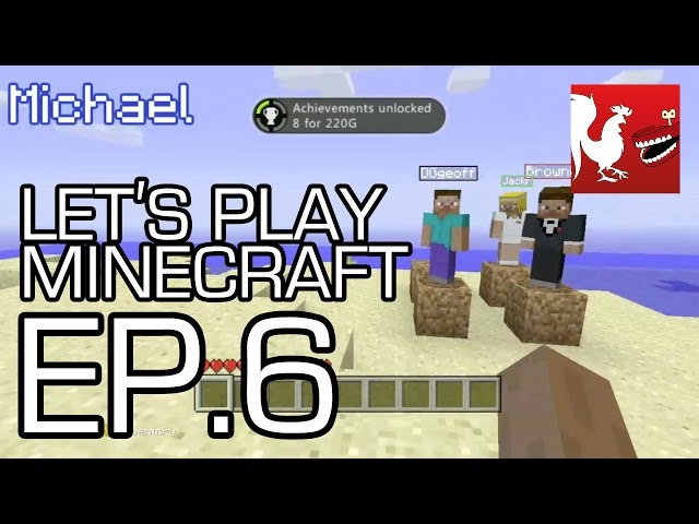 Let's Play Minecraft - Episode 6 - Enter the Nether Part 1 | Rooster Teeth