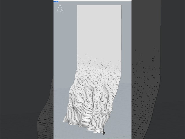 Rhino Grasshopper | Parametric Facade with Random Perforations - #parametricdesign #rhino3d