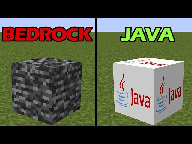 java vs bedrock