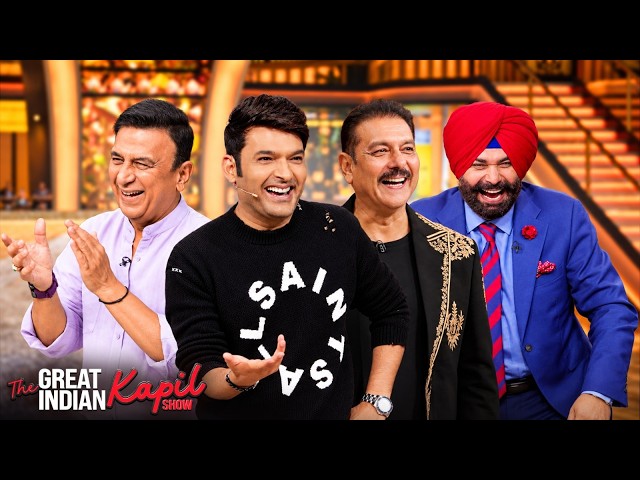 Comedy Ka Sixer🏏- Sunil Gavaskar & Ravi Shastri | Bacha Hua Content | Kapil Sharma | TGIKS