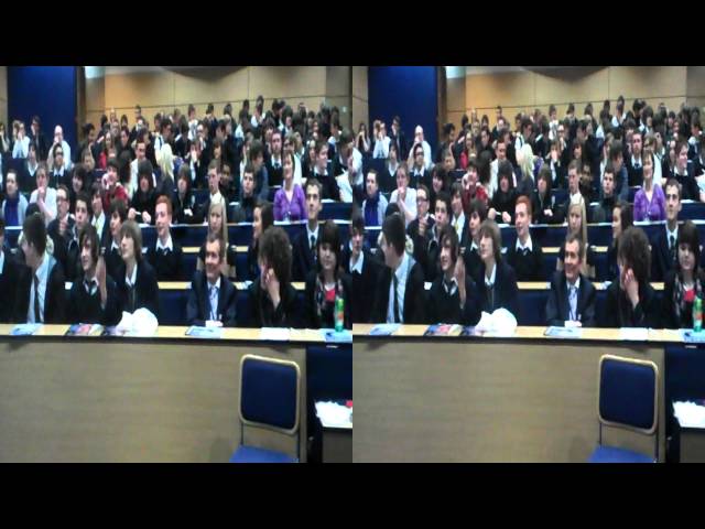 School of Computing Christmas Lecture in 3D