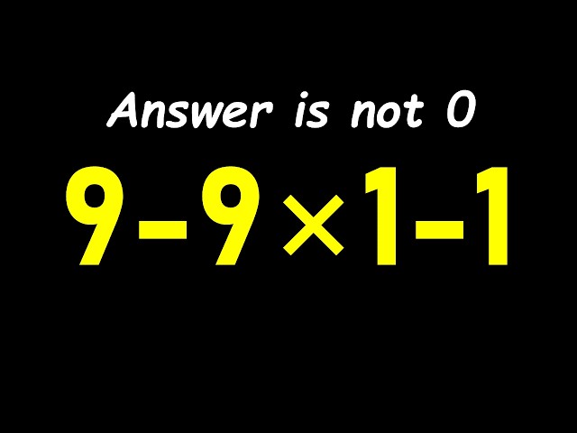 Cool math problem