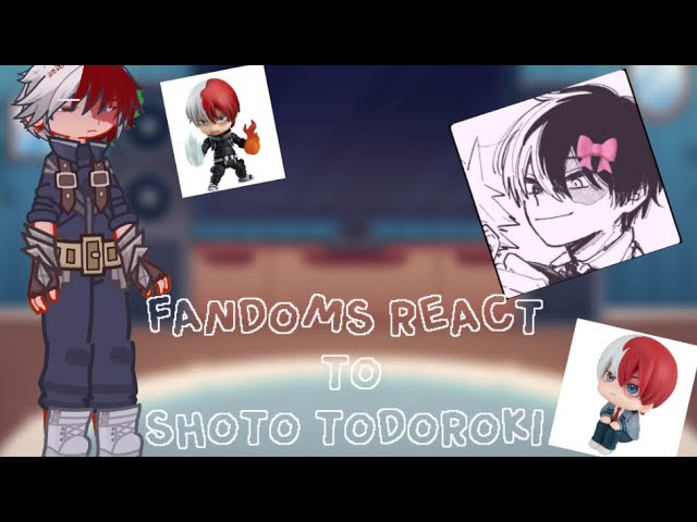 FANDOMS REACT TO//SHOTO TODOROKI//2X SPEED//angsty//DISCONTINUED