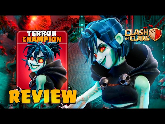 NEW Terror Royal Champion Skin Review! (Clash Of Clans)