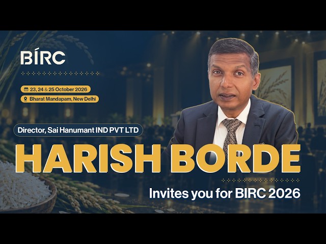 Harish Borde, Procurement Head, Gulkis, Angola, Invites you for BIRC 2026