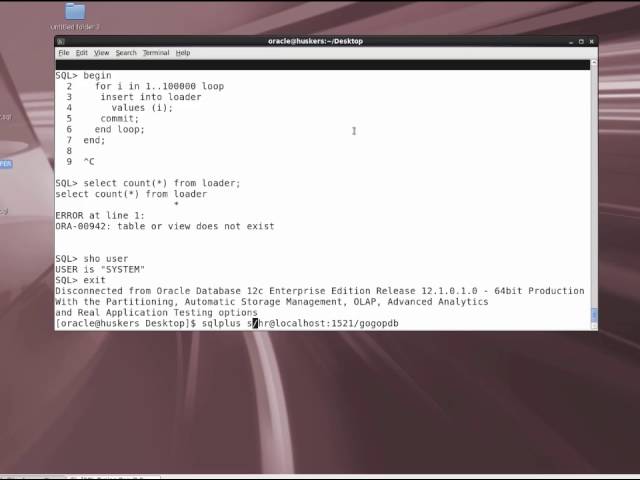 Oracle 12c: Database Administration II Part 2: Lab Demo Solution: Create an SQL Tuning Profile