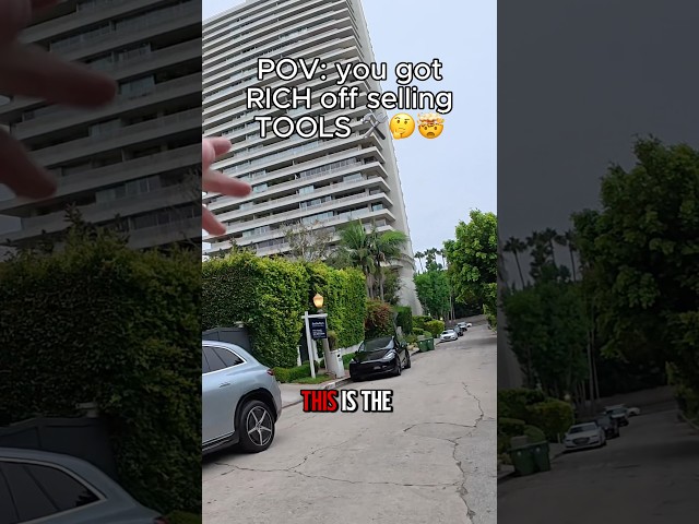 POV: you got RICH off selling TOOLS 🛠️😳💰 #pov #ebike #luxurylifestyle