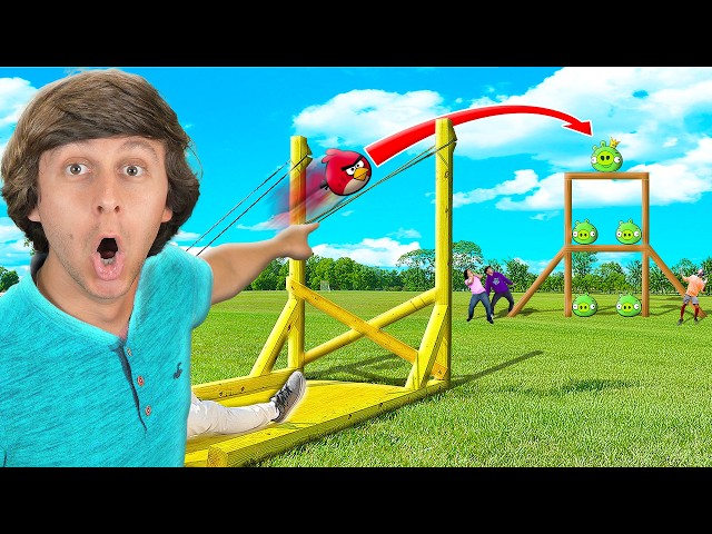 ANGRY BIRDS in real life for $5000!!