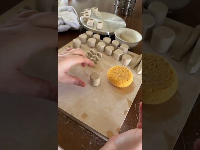 mini mugs in the making