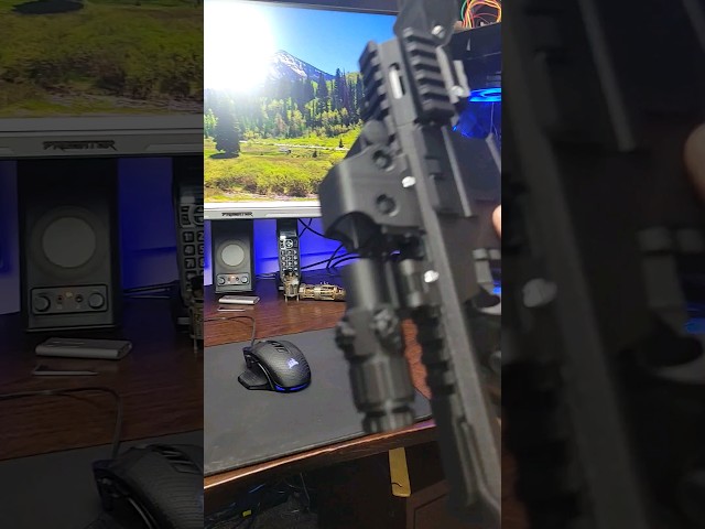 KobraVR MagLock Ultra Gun Stock For Quest 3 & Quest Pro... with a few custom accessories. 😁