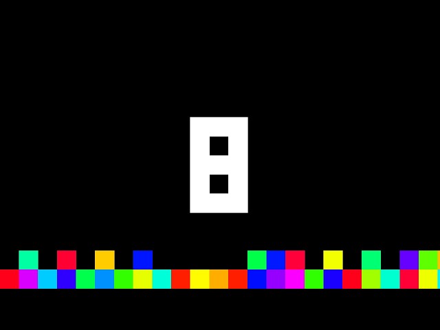 8 Seconds Timer ‐ Flowing Pixels