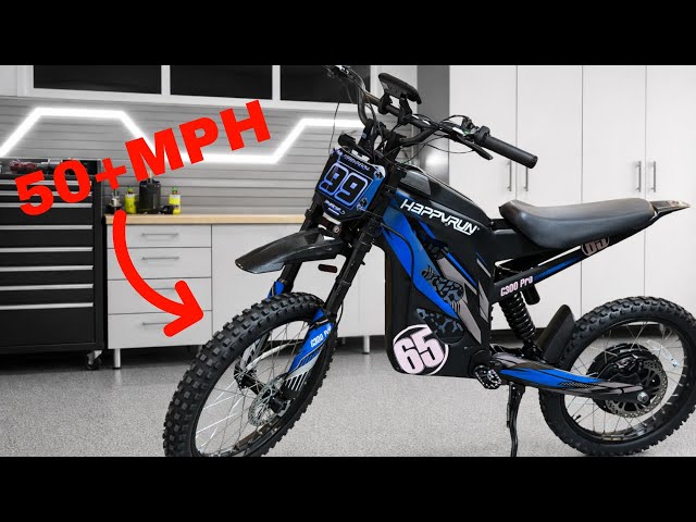 Moding my Insane Sleeper E-Bike! (Happyrun G300 Pro)