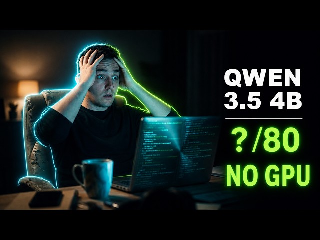 Qwen 3.5 4B Tested on a 16GB Local LLM Setup - ?/80, No GPU