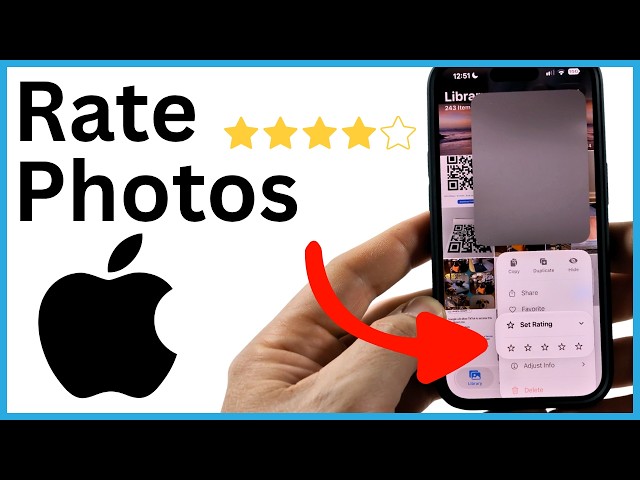 How to Rate Photos with Stars on iPhone - iOS 27