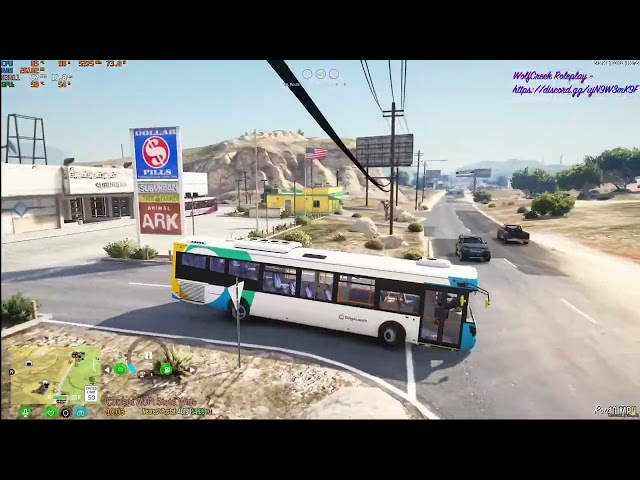 Stagecoach San Andreas | Route Learning | Route: 11 |  Humane Labs - Los Santos