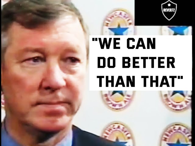 Manchester United v Newcastle United | Sir Alex Post-Match Interview | December | 1997