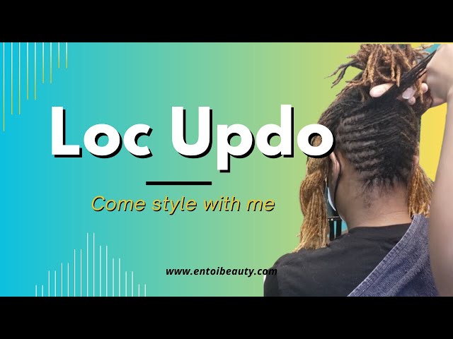Loc Updo on Microlocs | Holiday Styles | Locstyle