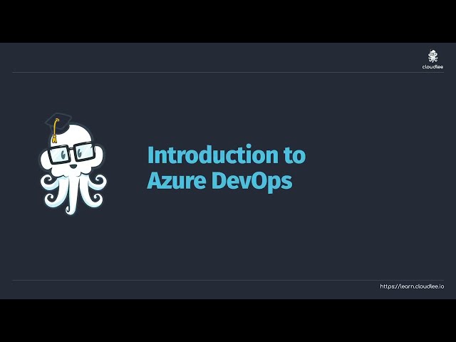 Free Getting Started with Microsoft DevOps - Introduction to Azure DevOps