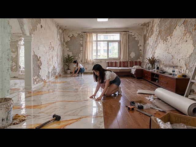 Kicked Out By Husband From Home, Young Woman By Herself Renovated House and Restarted a New Life