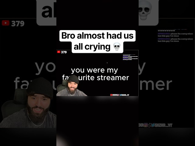 Bro almost had us crying 💀