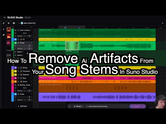 How To Remove AI Artifacts From Suno Studio 1.2 Stems (Pro Tutorial)