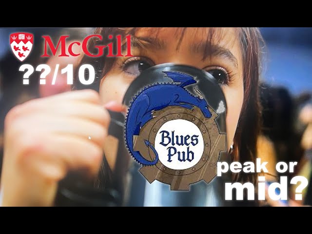 McGill Engineering Bar worth your Friday? | TVM Bar Reviews: Blue's Pub