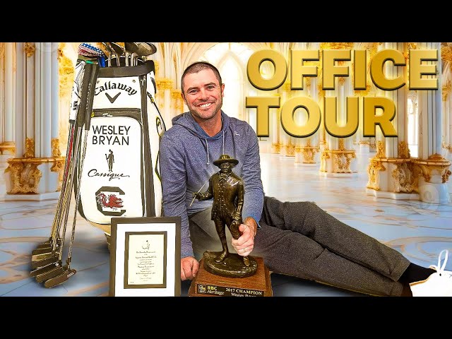 Office Tour w/ PGA Tour WINNER