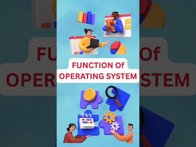 Functions of Operating System Made Easy! 🚀 Class 9 Computer Science