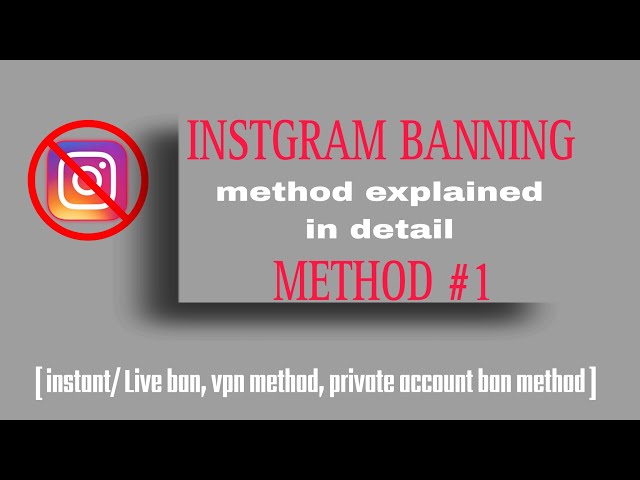 Instgram Banning Method | How to Ban Instagram Account (New Meth) 2026 |#outwiles #shorts #instagram