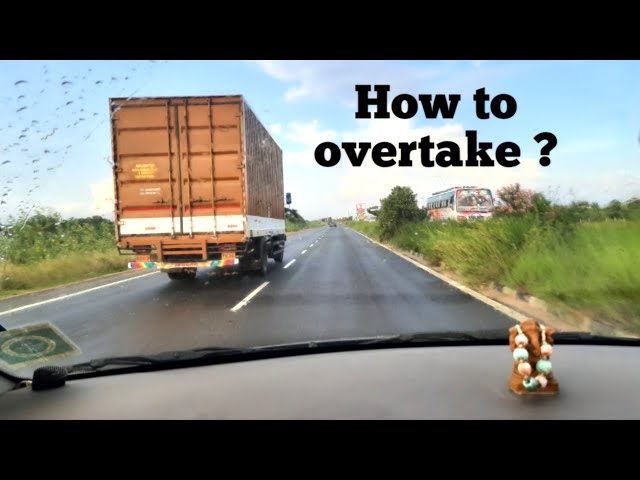 How to overtake in highways safely in car | Overtaking Tips | Explained in Tamil