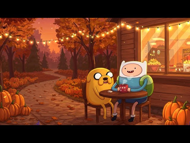 Relaxing Halloween Lofi 🎃 ☕ Lofi Beats for a Calm Night