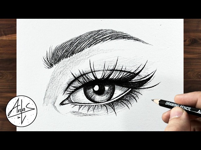 How to Draw a Realistic Eye | Easy Pencil Sketch for Beginners