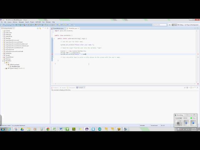one hundred names in Java