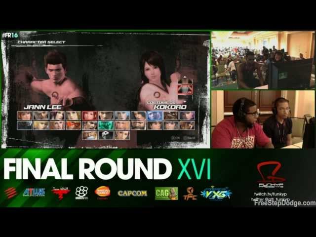 Final Round 16 - DOA5 - Pools - Perfect Legend vs ZakkuRye
