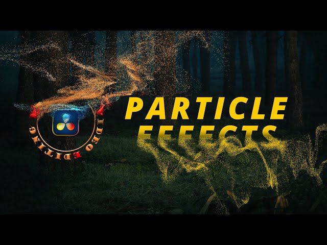 Particle Dissolve Text & Logo Animation in DaVinci Resolve - FREE Template and Fusion Tutorial