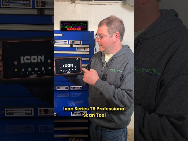 Can Your Scan Tool Do This? $899 Harbor Freight Icon T8 Scan Tool wow! #fyp
