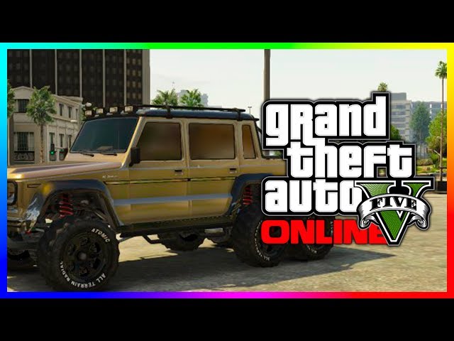 GTA 5 NEW "Dubsta 6x6" Hipster DLC Dubsta Car In GTA 5! Luxury Monster Truck! (GTA V)