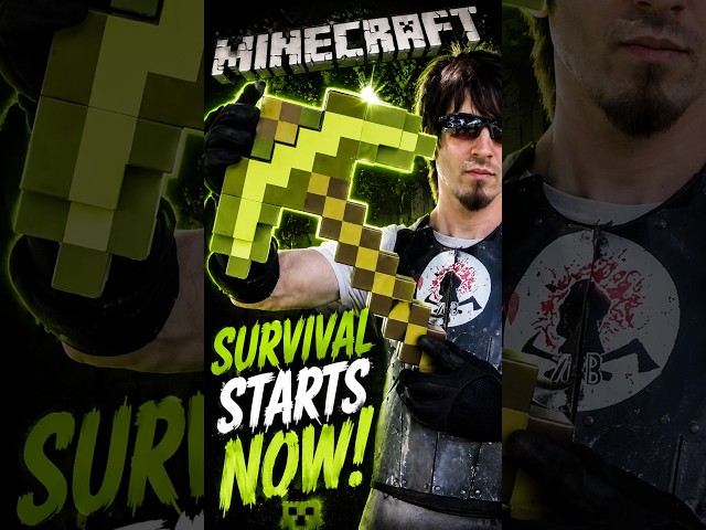 Can a Minecraft Pickaxe ACTUALLY Work?! ⛏️
