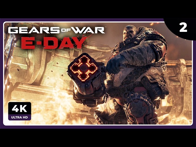 GoW #2 | CAMINO AL ESTADIO | GEARS OF WAR: E-DAY Gameplay Español