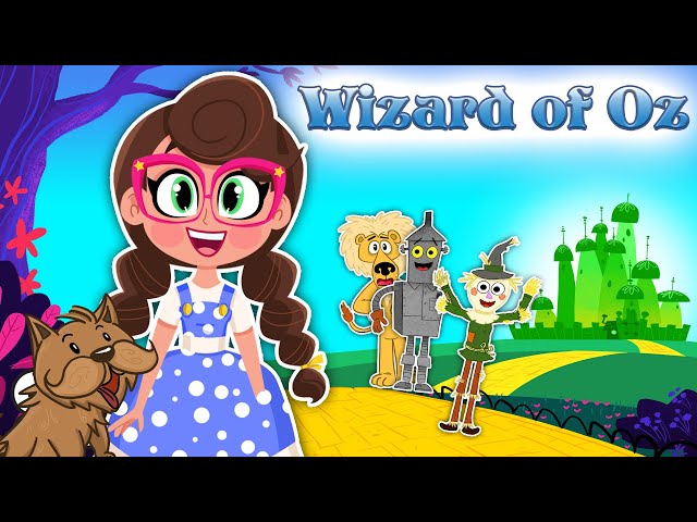 Dorothy (Ms. Booksy) and The Wizard of Oz | Cartoon Story